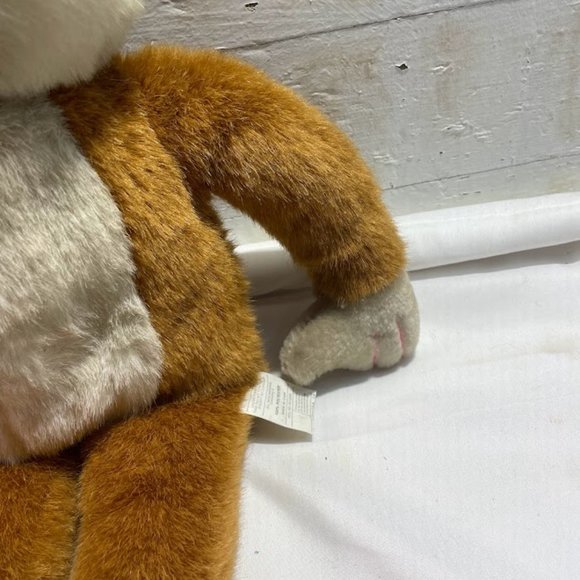 Vintage Plush Green Trading Sonic Snoring Rabbit Bunny Eyes Open Close Works - Picture 5 of 14